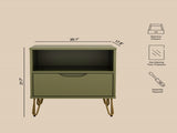 Nightstand in Olive Green B365P504358