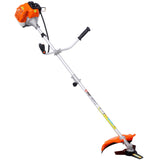 52cc Weed Eater/Wacker Gas Powered, 3 in 1 Blower, String Trimmer,with 10'' Brush Cutter,Rubber W465P185102