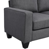 ZUN [New] 104.3*78.7" Modern L-shaped Sectional Sofa,7-seat Linen Fabric Couch Set with 68288561