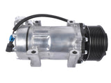 AC Compressor 8 Grooves 12V Fits for International Truck 3808548C1 3808548C2 3808548C3 SD7H15E 19820254