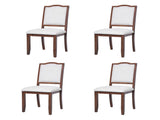 Downloads 0 
Farmhouse Dining Chairs Set of 4, Upholstered Dining Chairs with High Back, Modern N752P271803C