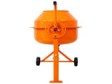 Cement Mixer, 3 Cu. Ft Electric Concrete Mixer Machine, 110v AC Motor Portable Power Cement Mixers W46583822