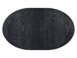 Retro Functional Extendable Dining Table with a 12" Leaf for Dining Room and Living Room 81642106