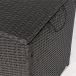 ZUN Outdoor Storage Box, 113 Gallon Wicker Patio Deck Boxes with Lid, Outdoor Cushion Storage Container 62965331