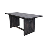 70.87" Farmhouse Large Dining Table for 6-8 People, Rectangular Wood Dining Table, Rustic Kitchen W1412P272807