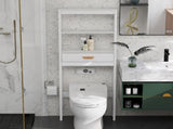 Over-the-Toilet Storage Cabinet White with one Drawer and 2 Shelves Space Saver Bathroom Rack W28227728
