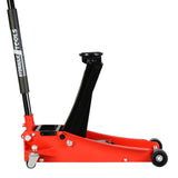 ZUN 2.5 Ton Low Profile Floor Jack,Steel Racing Floor Jack with Dual PistonsQuick Lift Pump,Hydraulic W1239115442