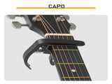 Matte black 41-inch Dreadnought barrel-shaped cutaway acoustic guitar with pick, strings, capo, gig 65286238
