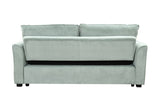 ZUN 78 Inch 3 in 1 Convertible Sleeper Sofa Bed, Modern Fabric Loveseat Futon Sofa Couch w/Pullout Bed, W1417P163494