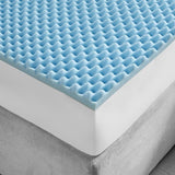 All Season Reversible Hypoallergenic 1.5" Cooling Mattress Topper B03595110