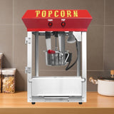 ZUN Kaitu Bar Style Popcorn Machine, 6-Ounce Popcorn Maker Popper, Red W2841P218157