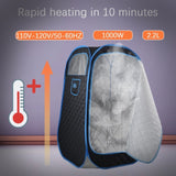 Portable Folding Full size Steam Sauna with 1000W&2.2L steam Generator. Personal Sauna Tent for W782124151