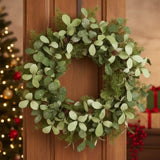 24" Christmas Cedar Wreath Full Luxe Greenery Holiday Door Dcor Festive Pinecone & Berry Accent FBA 89345177