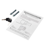 17E Home Use Upgraded Electronic Password Steel Plate Safe Box Black 03651234
