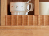 North America A Grade Cherry One Piece Solid Wood Storage Rack Simple European Style Solid Wood W1283P298338