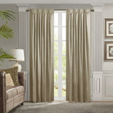 Pleat Curtain Panel with Tieback B035129639