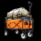 Collapsible Foldable Wagon with strapping system Beach Wagon Utility Utility Wagon Grocery W2932P210083