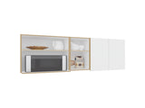 Wall Cabinet, 2 Doors, 4 Shelves B097P296857