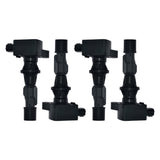 ZUN 4Pcs Ignition Coil for Mazda 3 6 Sport MX-5 CX-7 L4 2.0L 2.3L 2.5L 6M8G-12A366 16079775