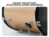 Full Size Adult Drum Set 5-Piece Champagne with Bass Drum, two Tom Drum, Snare Drum, Floor Tom, 16" 20420021