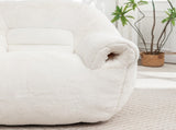 Bean Bag Chair, Comfy Bean Bag Sofa with Back Support, Faux Fur Bean Bag Chair for Adults and Kids, 34209376