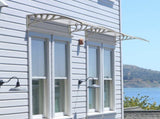 HT-100 x 96cm Household Application Door & Window Rain Cover Eaves Gray Holder 43523055