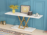 Console Table, Industrial Hallway Table for Entryway, 42 Inch Entryway Tables 23323433