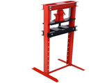 Hydraulic Shop Press ,12-Ton Capacity , Floor Mount ,with Press Plates, H-Frame Garage Floor Press, W46566967