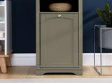 64" Tall Bathroom Storage Cabinet for Small Space, Floor Standing Cabinet for Living Room Bathroom W1801P195738