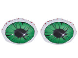 2 Packs Halloween Inflatables Large Set of Lighted Eyes Decoration, 3FT Blow Ups Green Eyes for 13264180