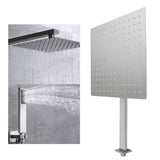 Enhance Your Shower with 12 Stainless Steel Rain Shower Set - Wall Mount Easy 71117997