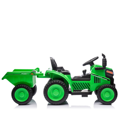 ZUN 12V Kids Ride On Electric Tractor Black Knight,Kids Ride On Toy.2WD,Non-skid tires, steering wheel, 81177813