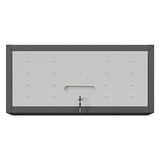 ZUN Heavy Duty Metal Wall Mounted Tool Storage Cabinet Steel Metal Garage Storage Cabinet for Garage 33004221