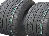 Set of 4 205/50-10 4PR Street & Turf Golf Cart Tires Tubeless 250 50 10 55006370
