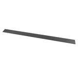 Cutting Edge Bucket Hardened Unpainted 30MnB Silver Fits for Skid Steer Loader 66"x4"x1/2" 75101492