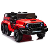 ZUN 24V Ride On Car for Kids Battery Powered Ride On 4WD Toys with Remote Control,Parents Can Assist in W1396128716