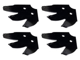 4X Stump Grinder Quadrablades Replacement for Toro SGR US Praxis Vermeer SC 130 120-1276 63438903