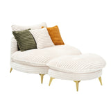 65.00 inches long, Corduroy Sofa Fabric, with three matching pillows and two spacious and W1658P212594