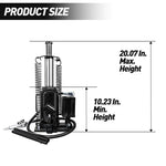 ZUN Air Hydraulic Bottle Jack, 20 Ton/40000 LBS Bottle Jack, 10.23-20.07 inch Lifting Range, Manual W2660P221146