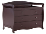 Brown painted surface MDF three-layer drawer 90.5*58*92cm children's wooden bed with safety belt and 36996880