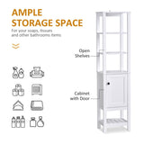 ZUN Bathroom Storage Cabinet-White （Prohibited by WalMart） 56319360