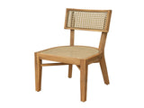 Netro Acacia Wood Dining Chair with Light Brown Wicker N775P321708T