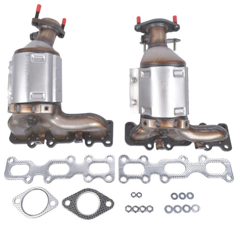 ZUN Manifold Catalytic Converters for Ford Explorer V6 3.5L 2013-2019 High Flow Cat 30584+30585 86742028