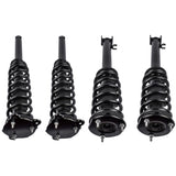 ZUN 4x Shock Strut Coil Spring Assembly Front Rear for Tesla Model S 2011-2016 RWD 101561900A 101561900B 40679364