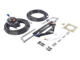Hydraulic Outboard Steering System Kit 150HP Marine Outboard Steering 2x24ft Hose for Single-Engine 20373226