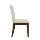 Upholstered Channel-back Dining Chair Set of 2 B035P262672