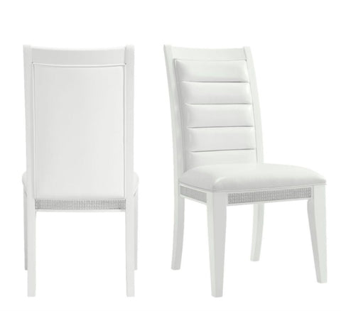 ZUN Diedra - Dining Side Chair - White B2740P271447