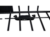 Rooftop Cargo Carrier Basket Motoring Roof Rack,Top Mount Roof Rack 64" black steel 89067829