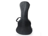 26" Tenor Python Pattern Leather Ukulele Case Black 14670546