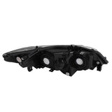 2pcs Front Left Right Headlights for Honda Civic 2006-2011 2dr Coupe Models Only Black 91407748